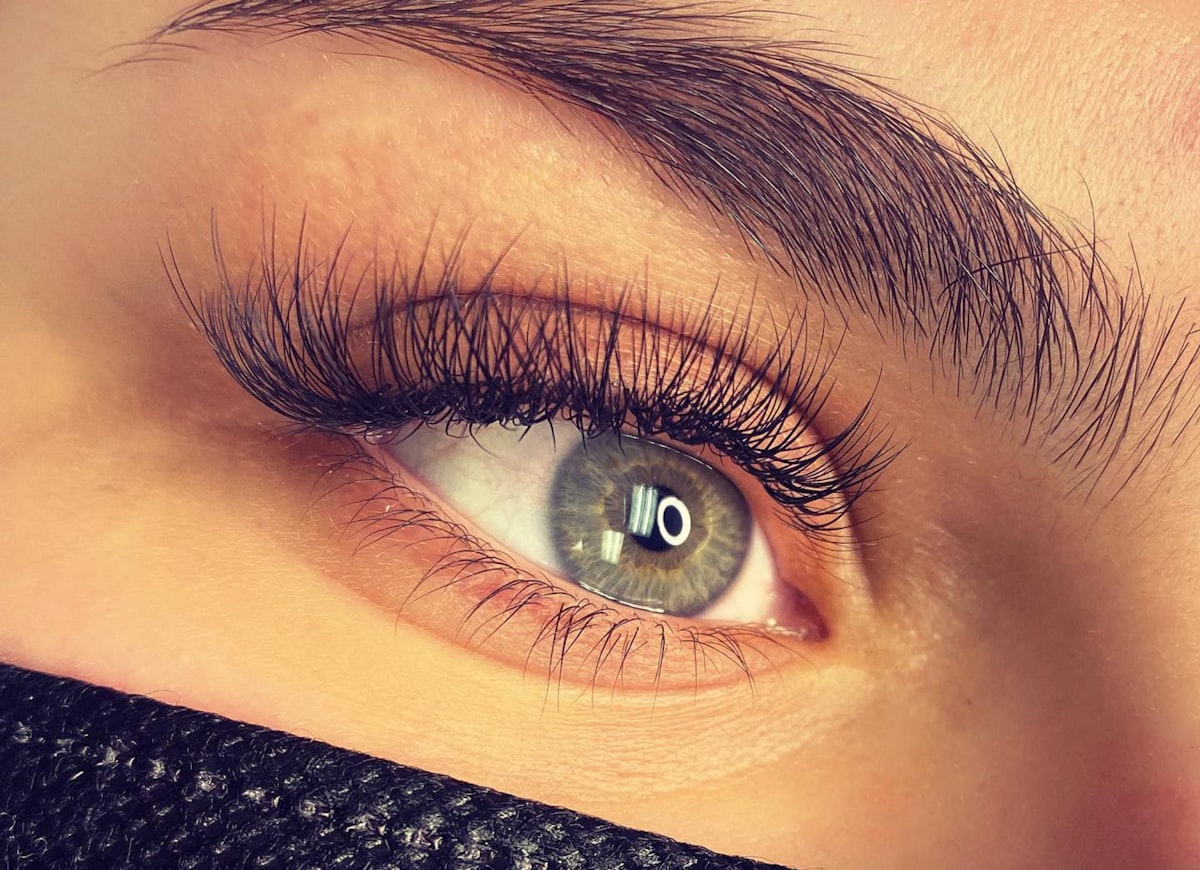 Close-up of an eyelid