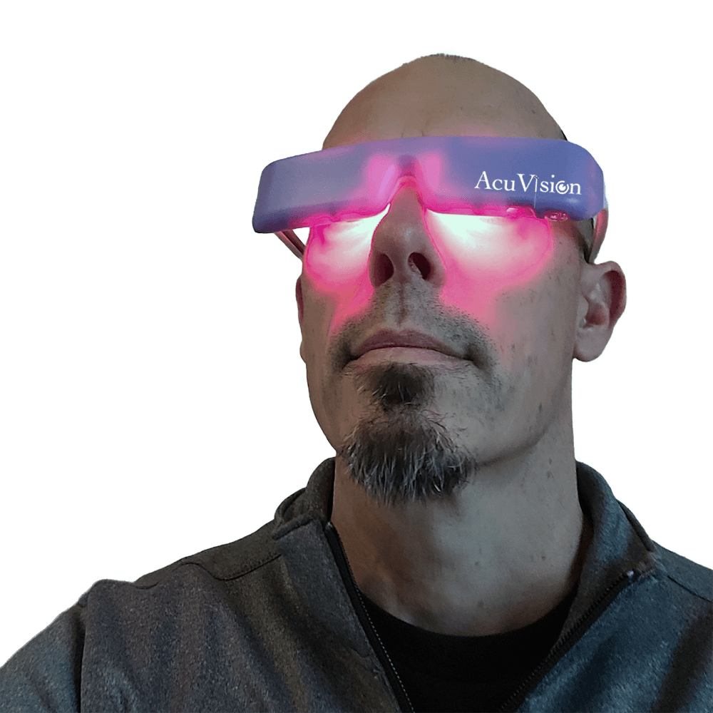 Acu-Red 670nm red light therapy glasses
